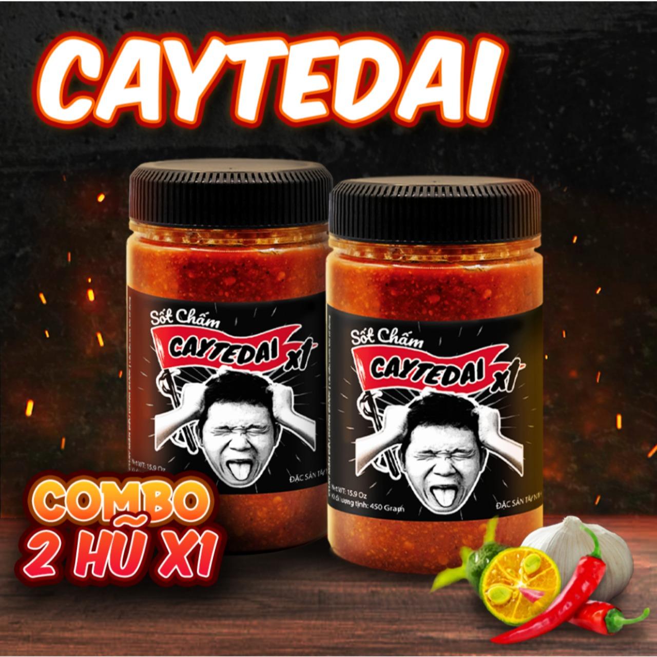 Combo 2 Hũ Sốt Muối Chấm CayTeDai