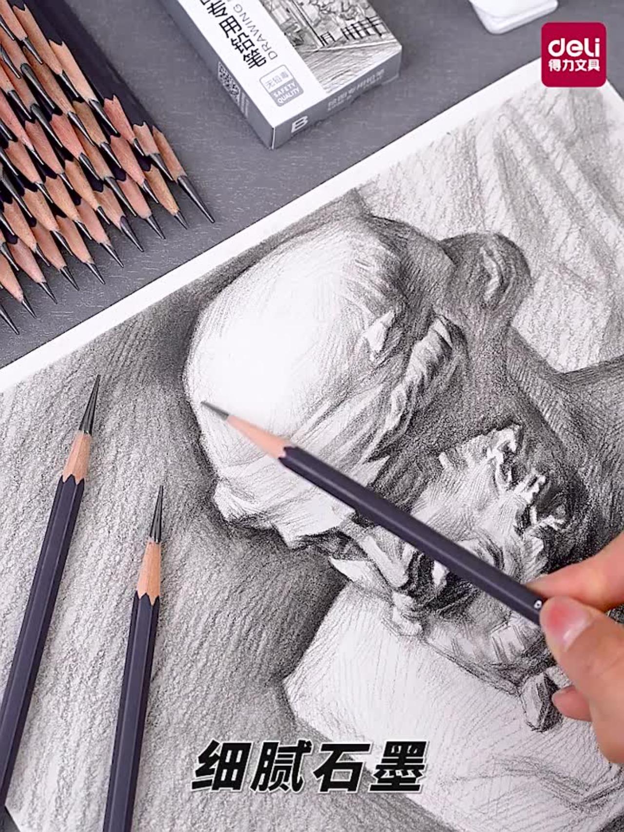 Bút chì phác thảo Deli cao cấp