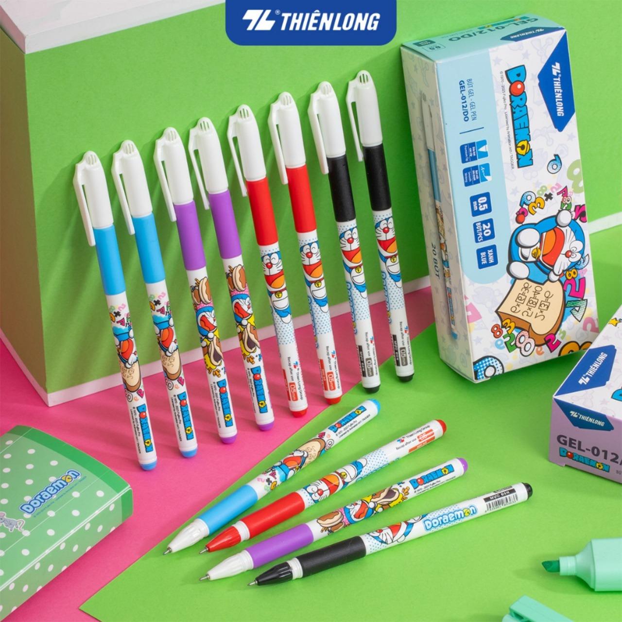 Combo Bút Gel Thiên Long Doraemon