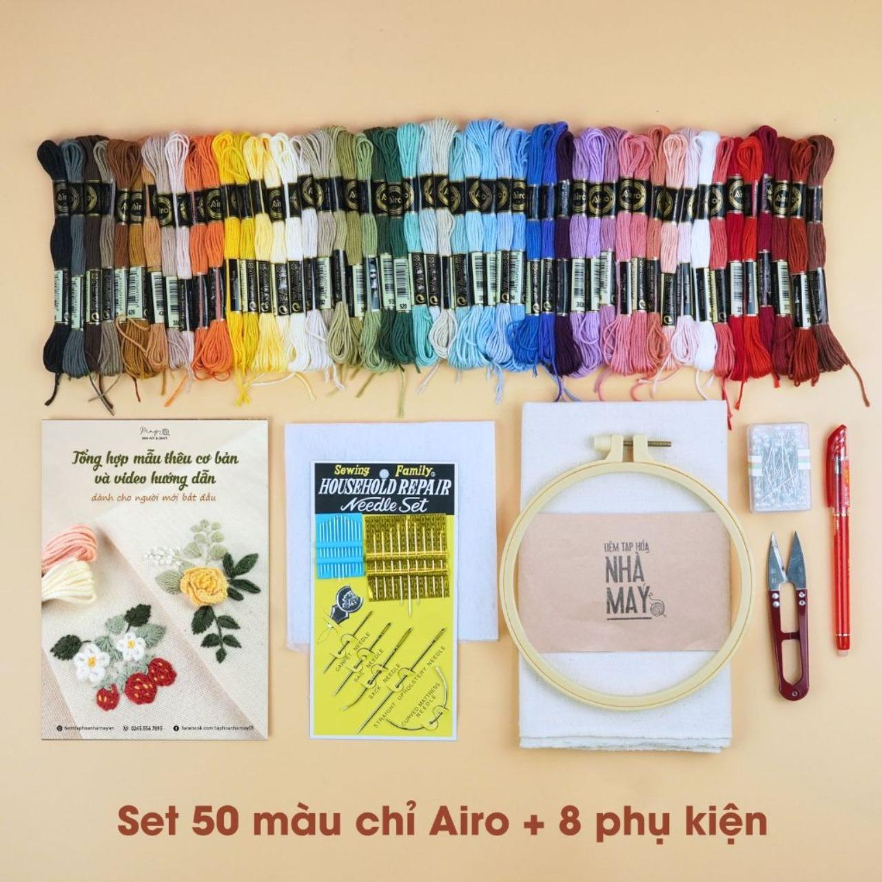 Set dụng cụ thêu cơ bản