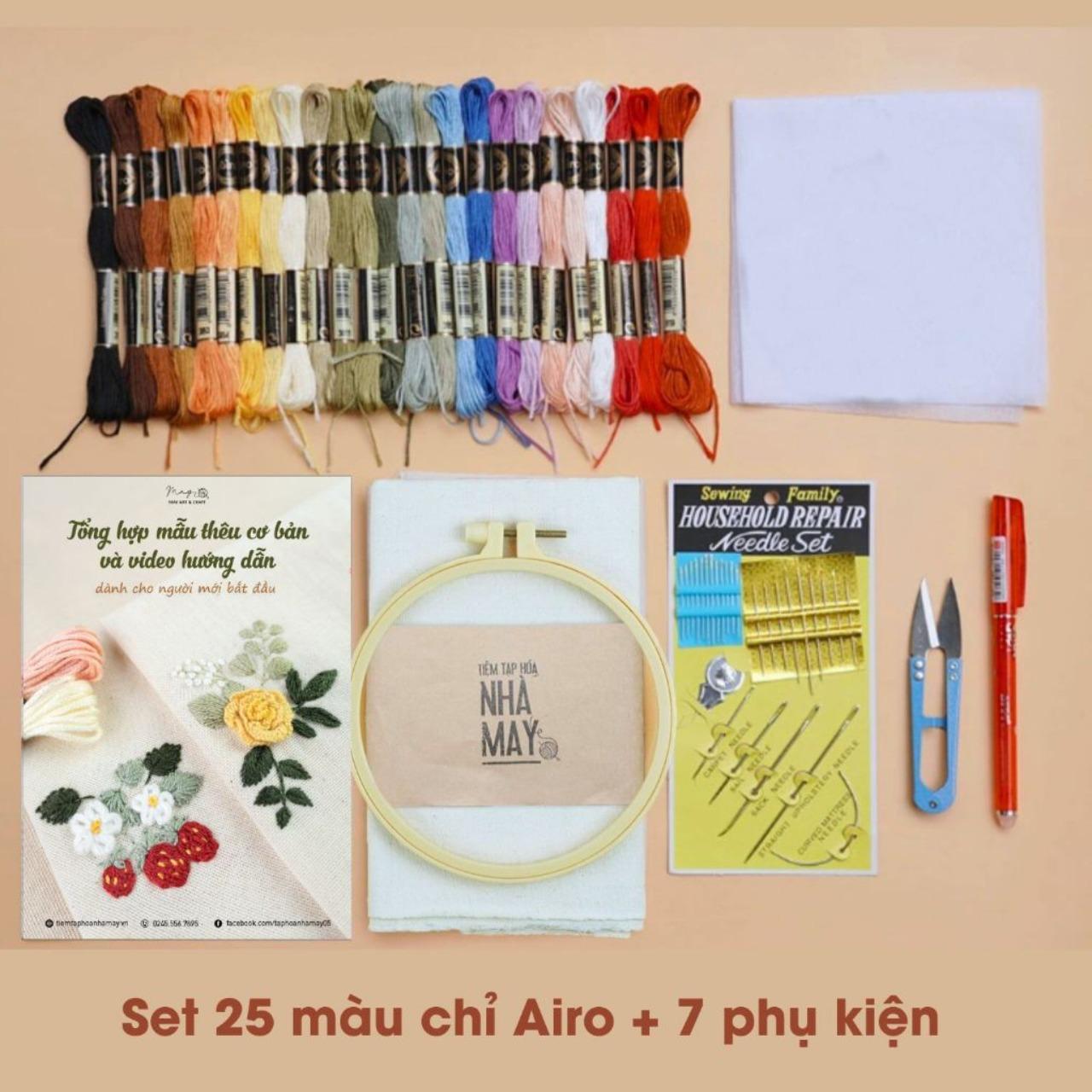 Set thêu dụng cụ
