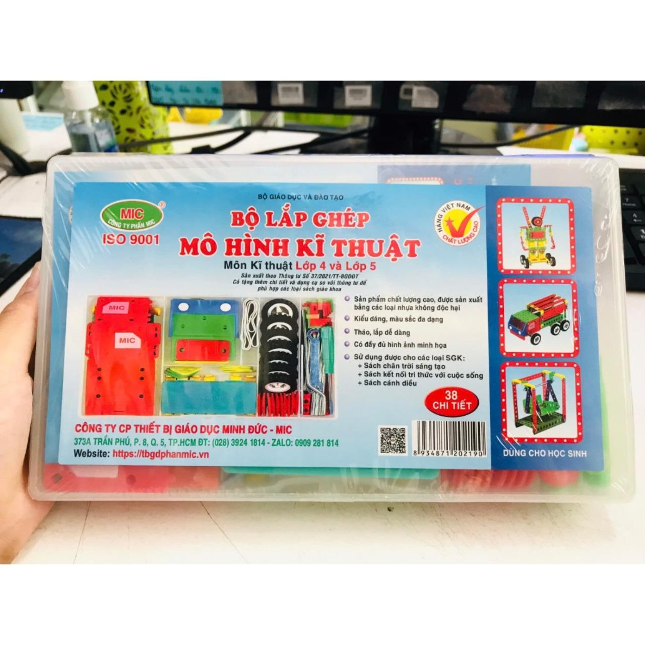 Bộ lắp ghép mô hình kỹ thuật lớp 4-5