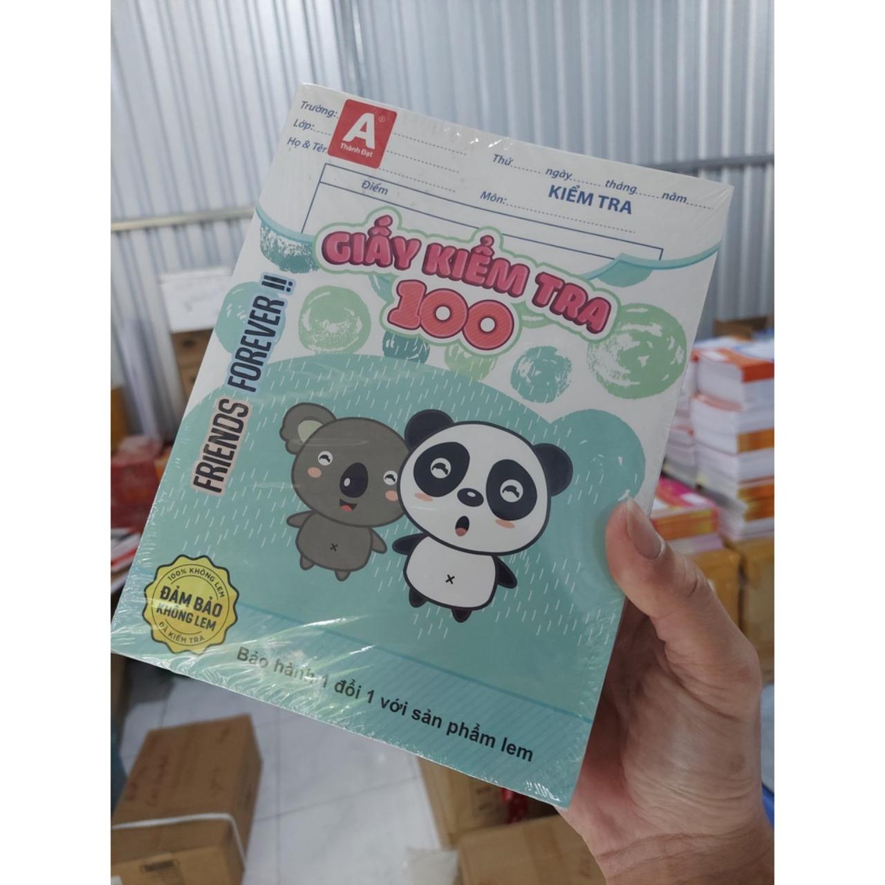 Tập Giấy Kiểm Tra Thành Đạt