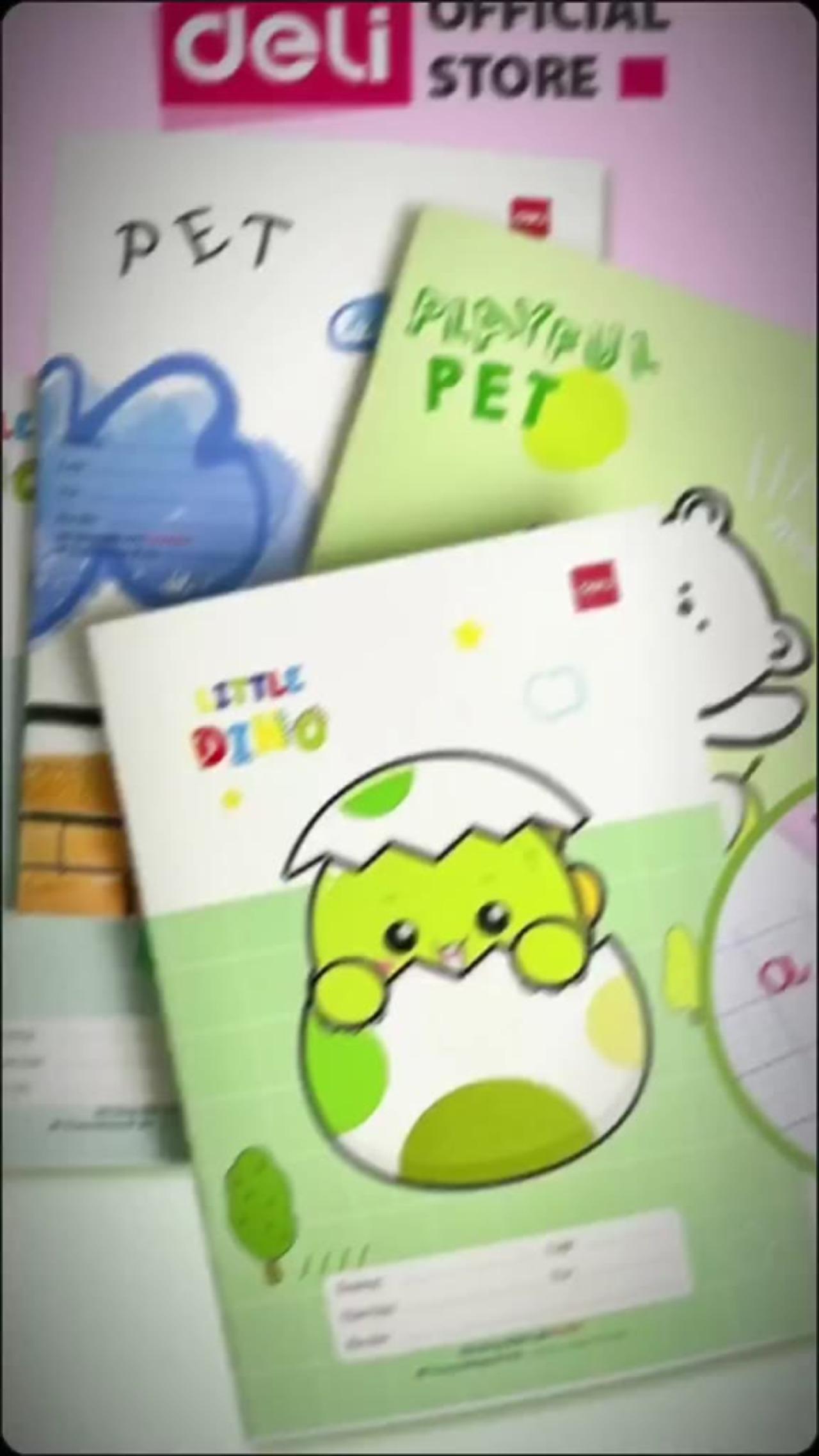 Vở Ô Ly Hoạt Hình Deli